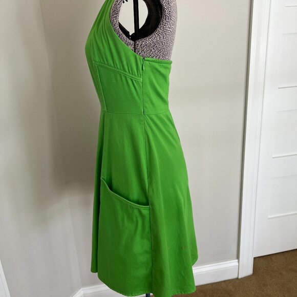 Jessica Simpmson short lime green dress, size 4 - Picture 3 of 9